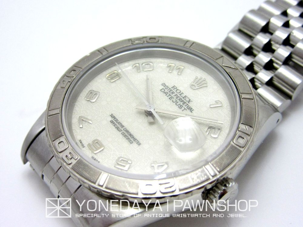 ロレックス（ROLEX） ”サンダーバード” Ref-16264 アイボリー 彫 
