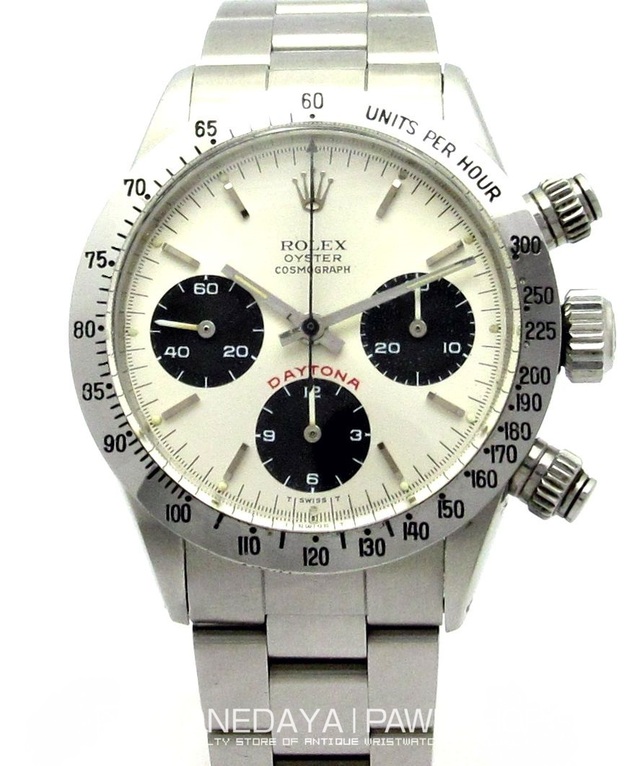 ロレックス（ROLEX） ”ビックデイトナ” オリジナル文字盤 Ref-6265 Sir-287＊＊＊＊（1969年製） 手巻機械式ムーブ