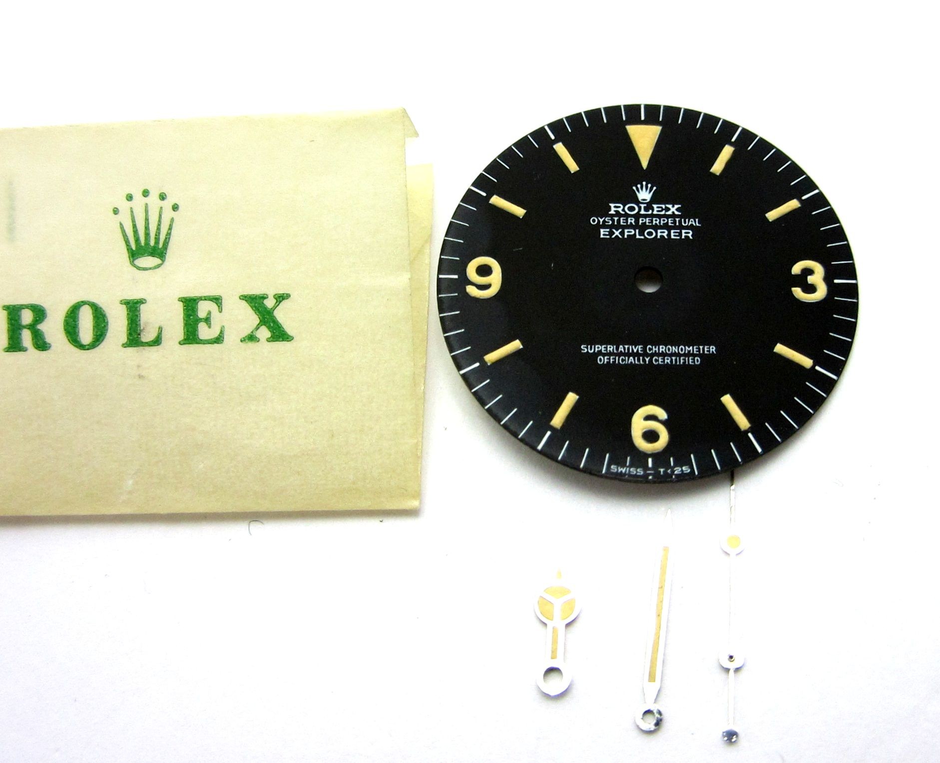 ROLEX オリジナル文字盤・針