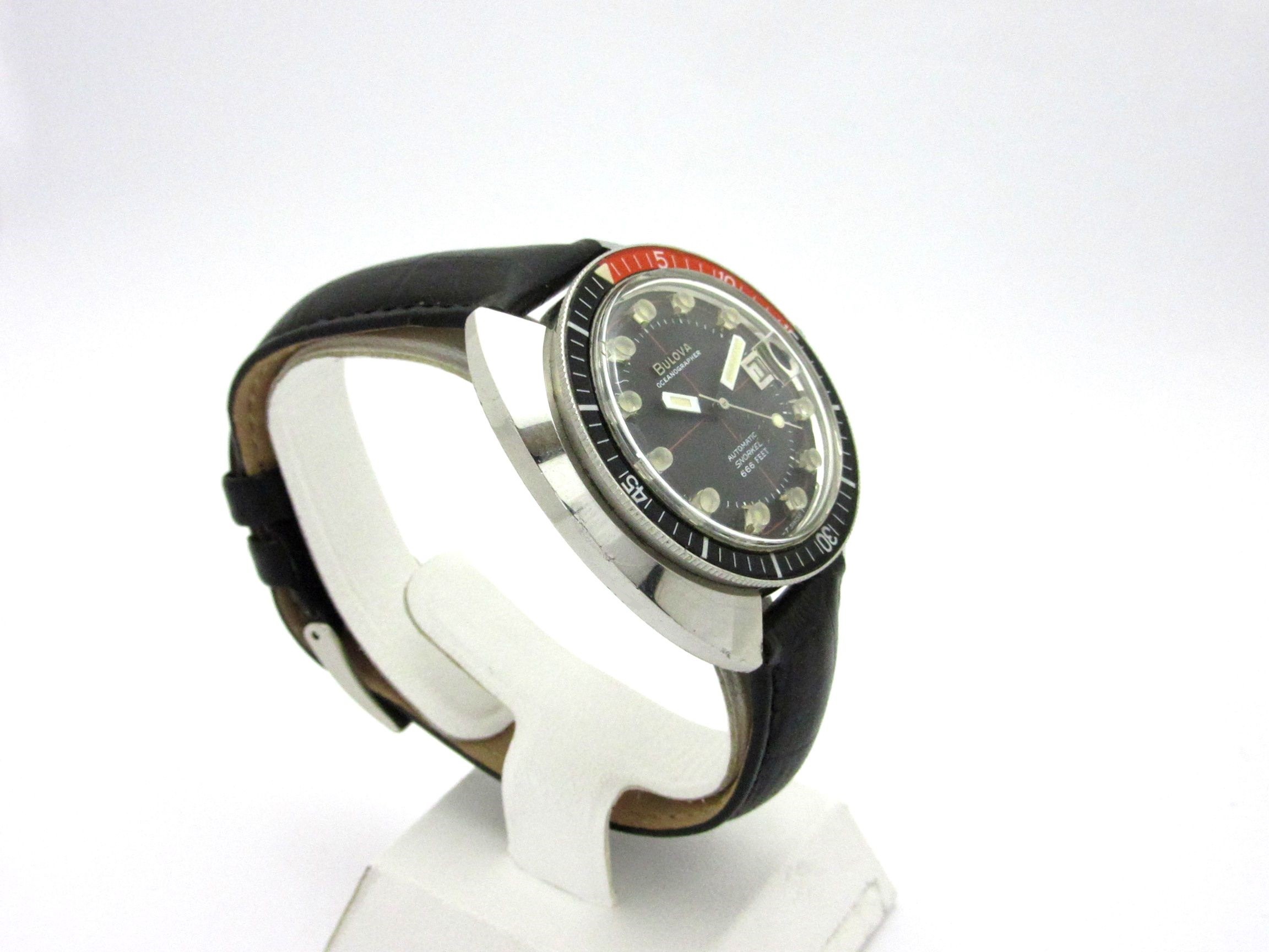 ブローバー(BULOVA) 70s ”オーシャングラファー” 自動巻機械式 ...