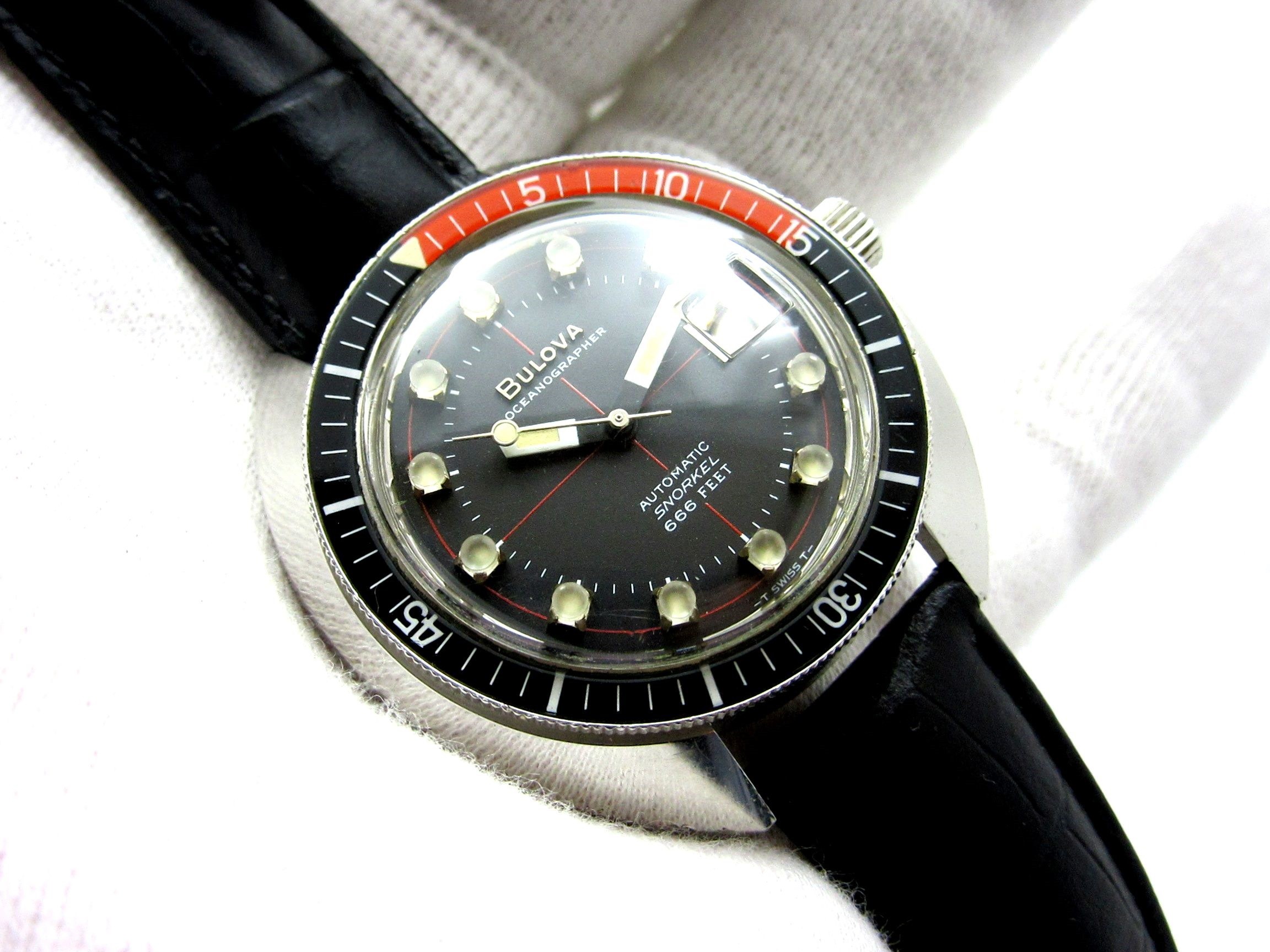 ブローバー(BULOVA) 70s ”オーシャングラファー” 自動巻機械式 ...
