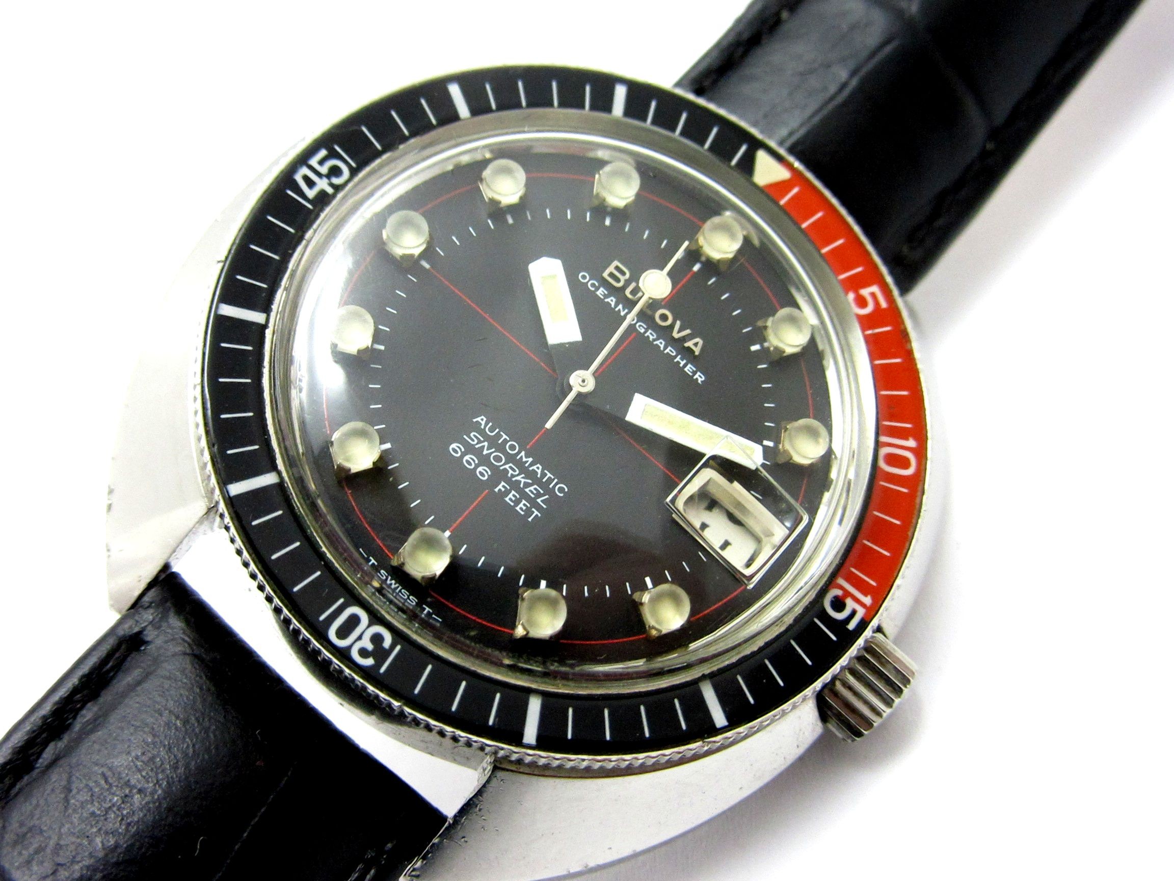ブローバー(BULOVA) 70s ”オーシャングラファー” 自動巻機械式 ...