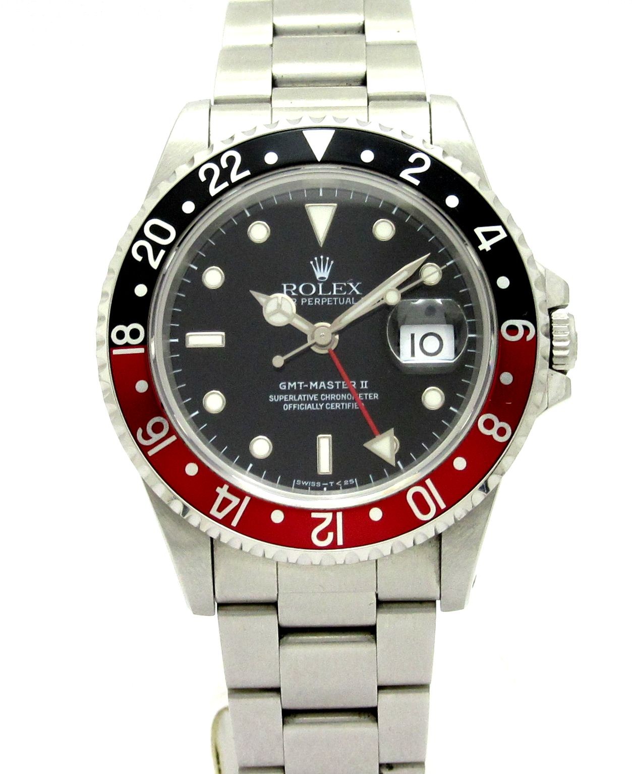 ROLEX GMT-MASTER II Ref.16710 D番 赤黒ベゼル