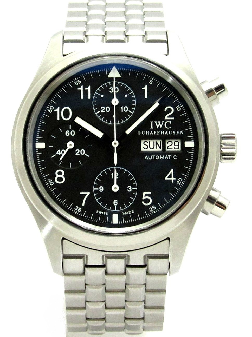 IWC メカニカルフリーガークロノグラフ IW370607 SS 自動巻