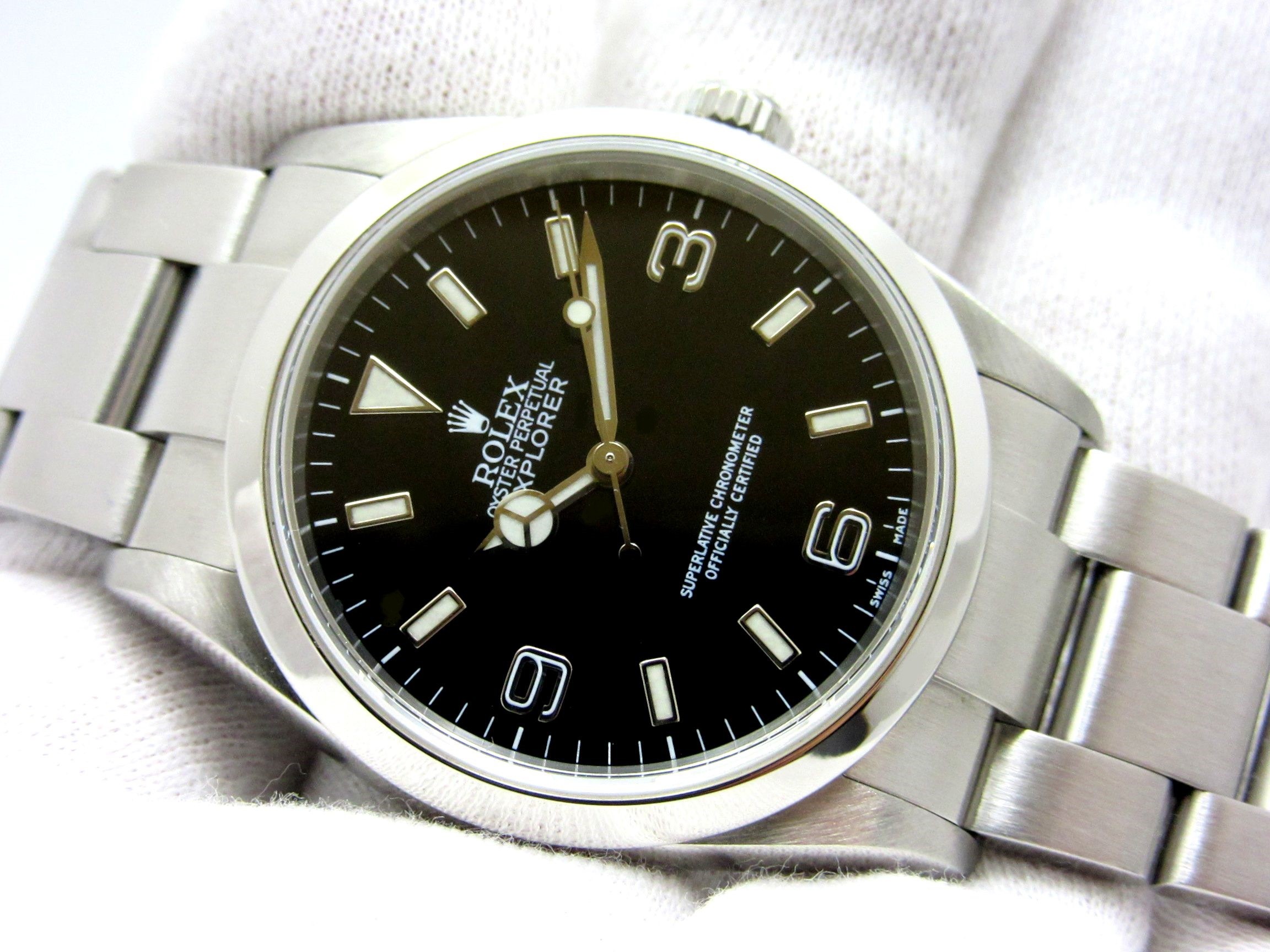 ロレックス（ROLEX） エクスプローラー1 Ref.114270 Y番（2002年製