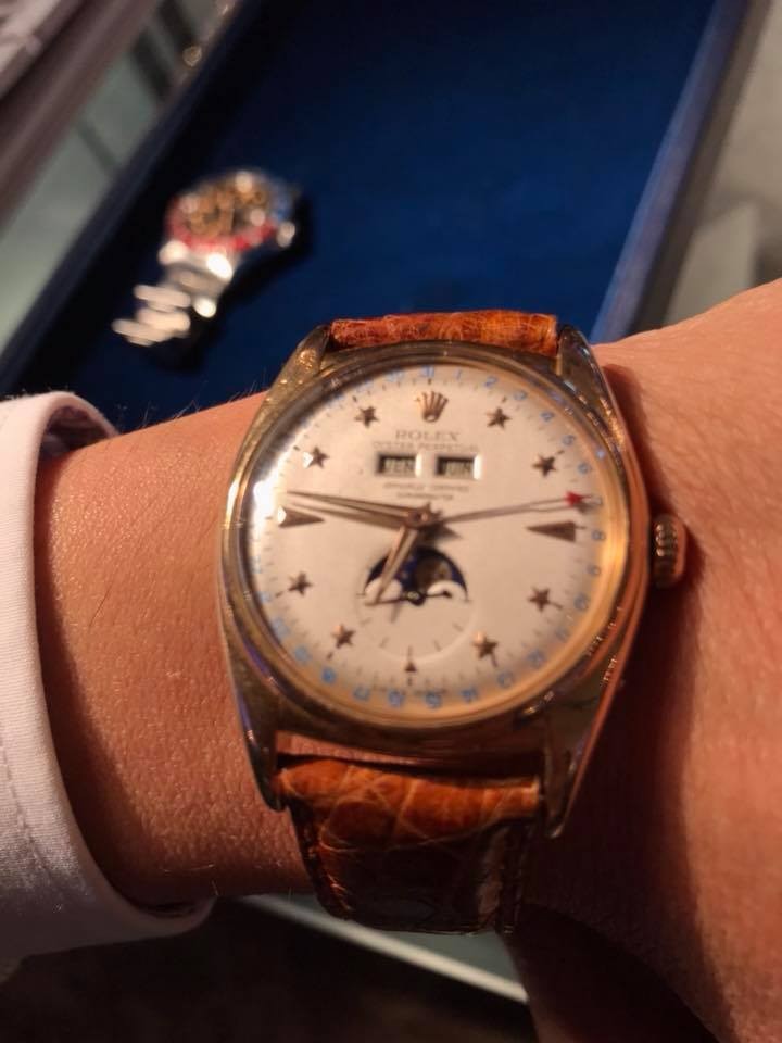 ロレックス　ムーンスター 6236 ピンクゴールド