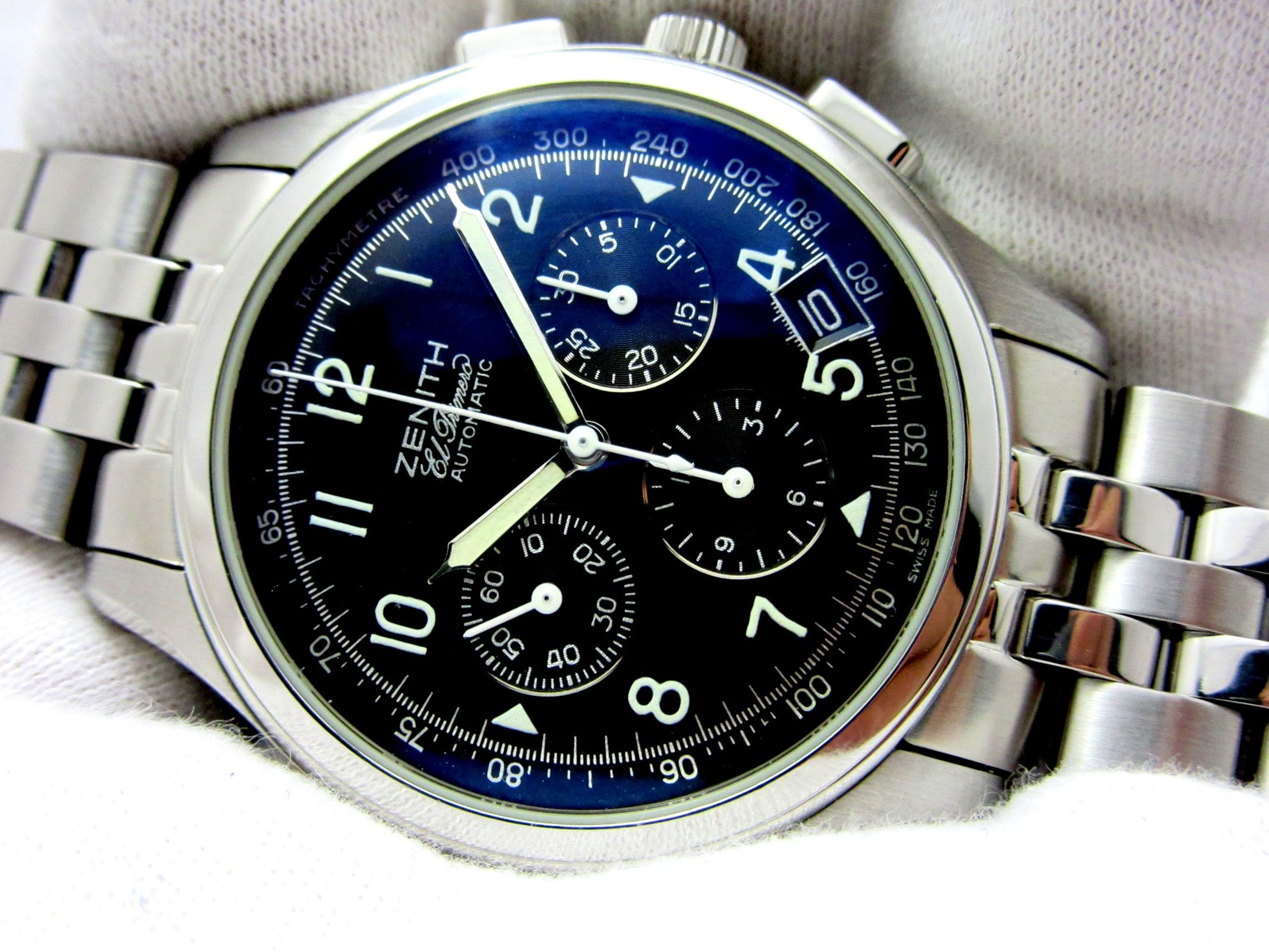 ゼニス ”クラス エルプリメロ” クロノグラフ Ref02.0500.400