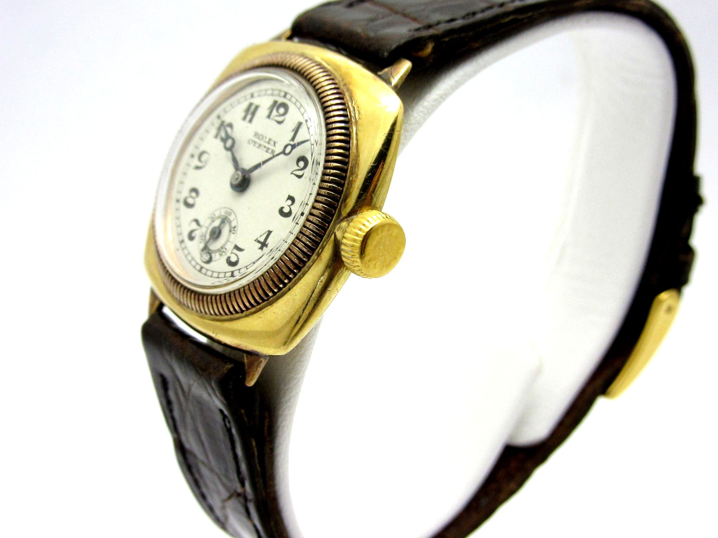 ロレックス（ROLEX） K9YG無垢 3ピースクッションケース