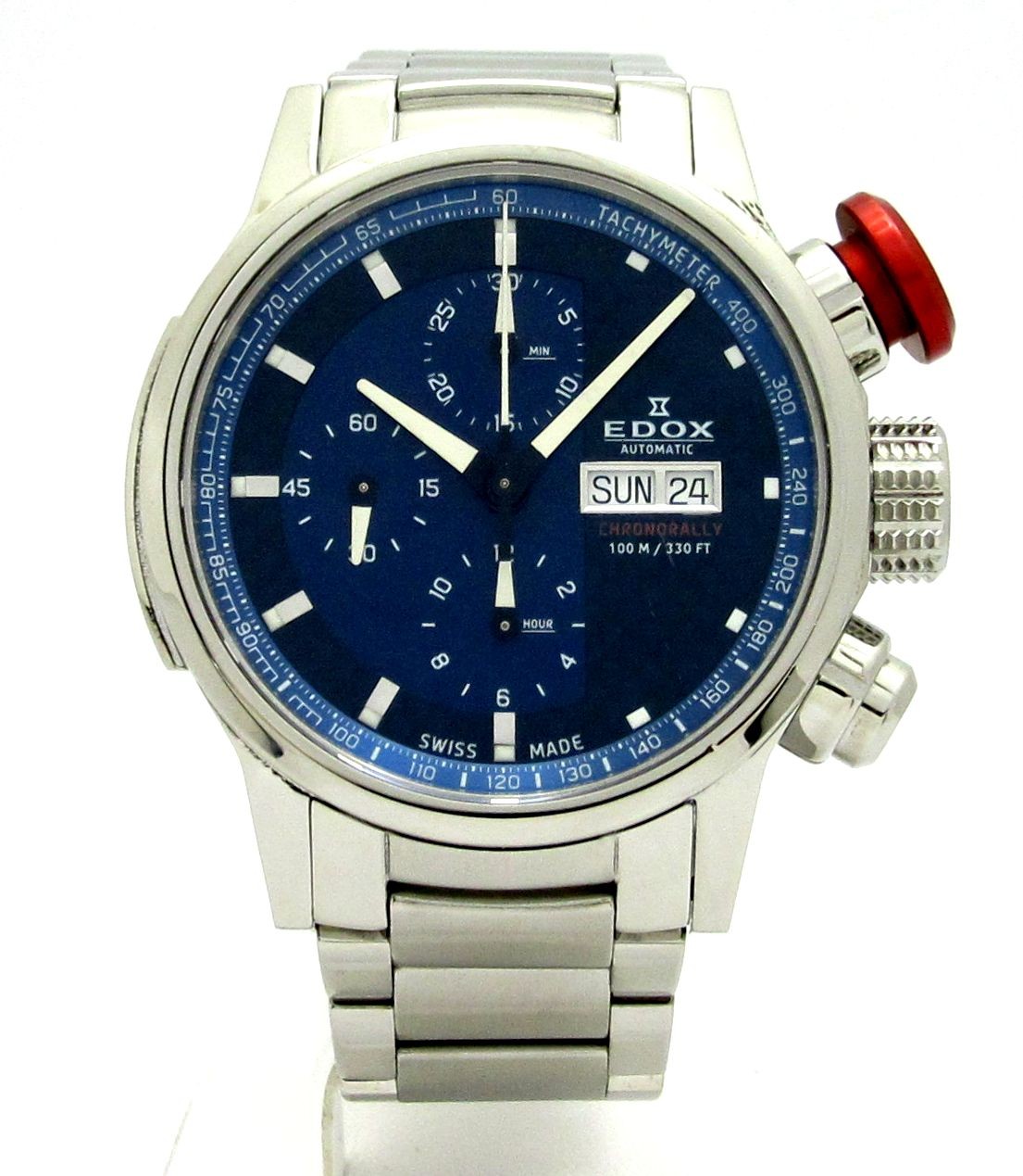 EDOX エドックス ”WRC クロノラリー クロノグラフ” Ref-01112-3-BUIN