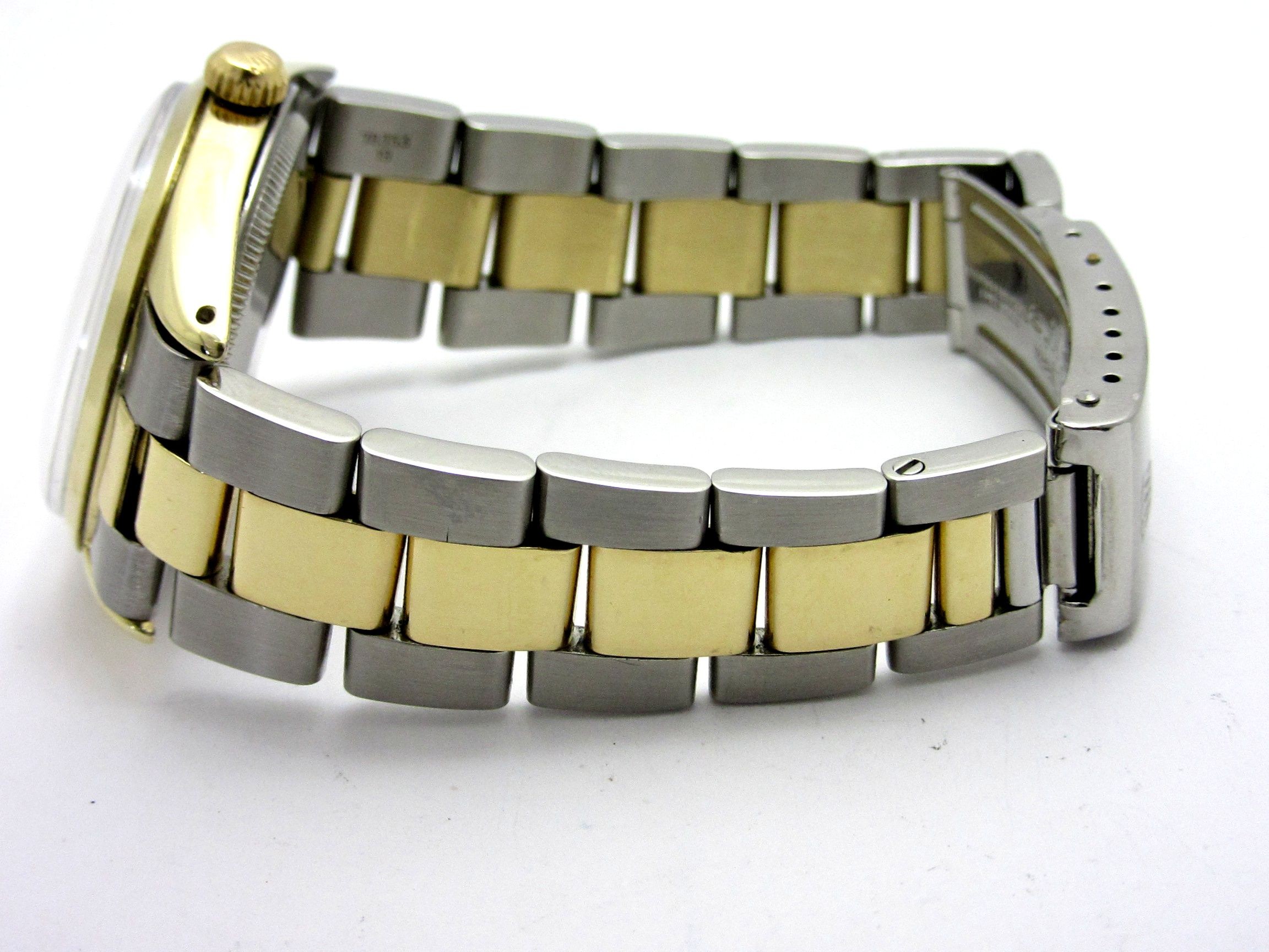 ロレックス ”エアキング Ref-5520 YGF×SS製” ブレスレットFF457