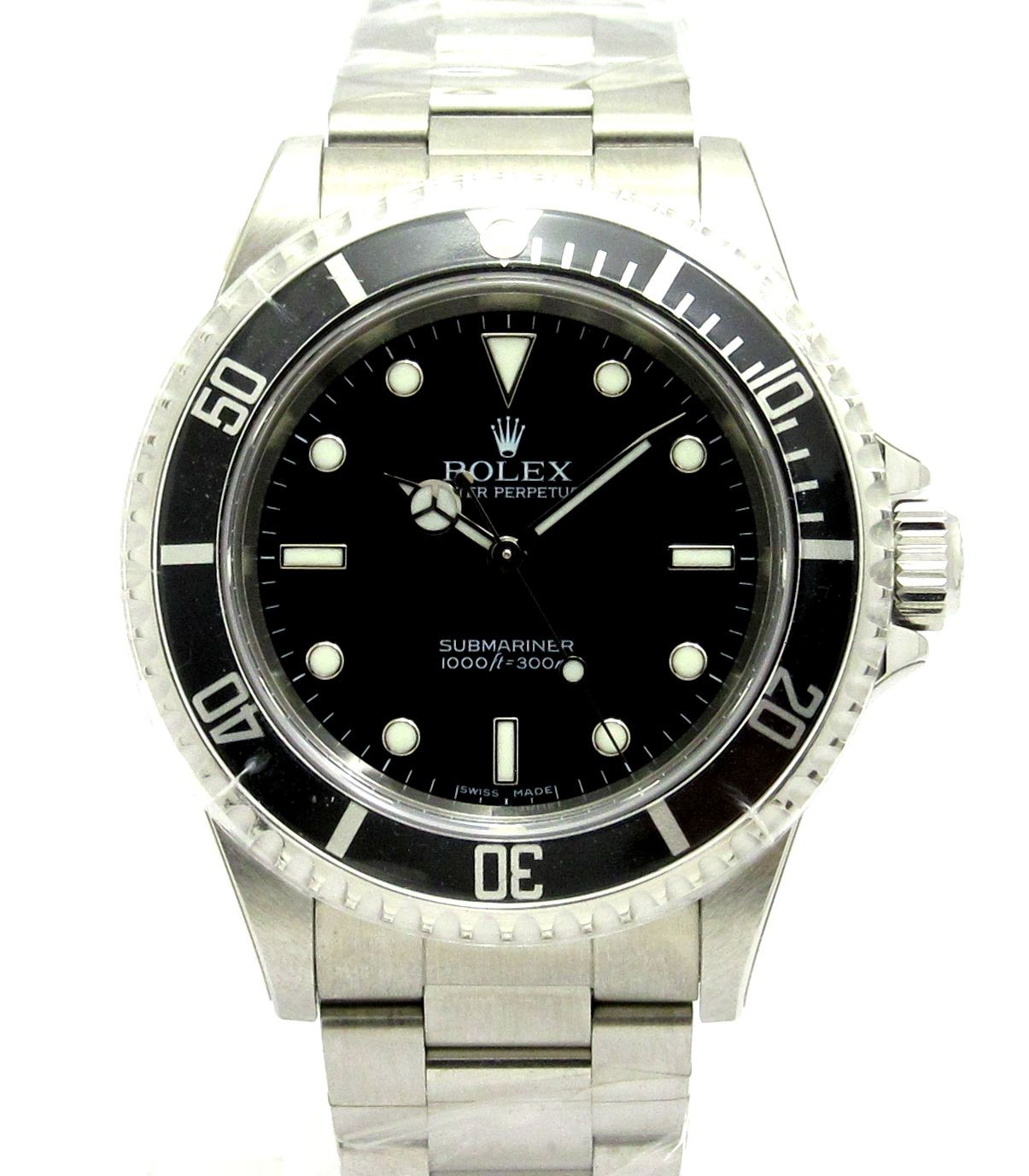 ロレックス（ROLEX） ”未使用 シール付” サブマリーナ Z番（2006年製）Ref-14060M ギャランティ（2007/3） タグ 冊子  内外BOX付属|ロレックス・アンティーク腕時計 中古品販売買取なら大阪 米田屋