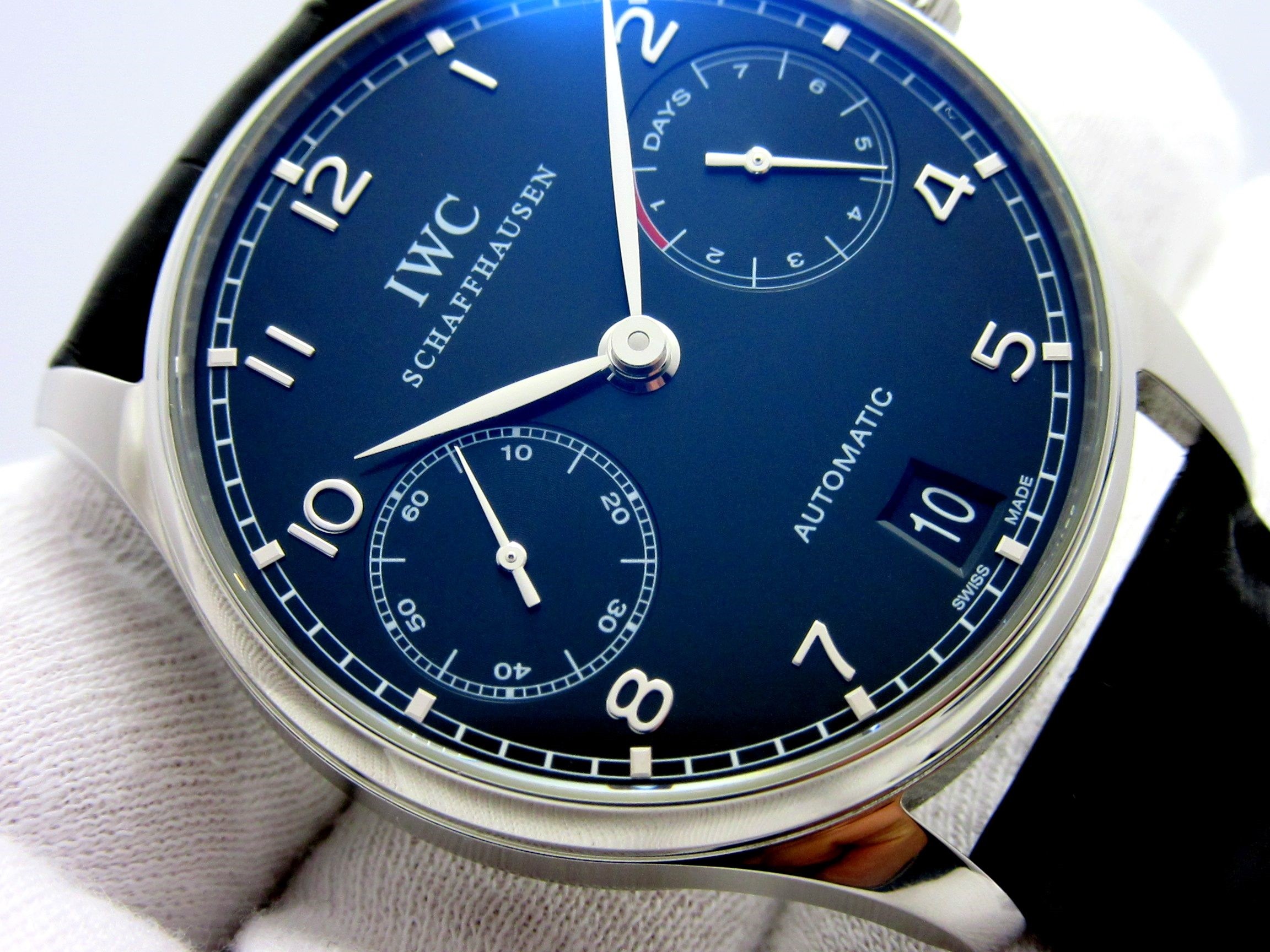 IWC ”ポルトギーゼ 7DAYS” Ref- IW500109 自社開発機械式自動巻