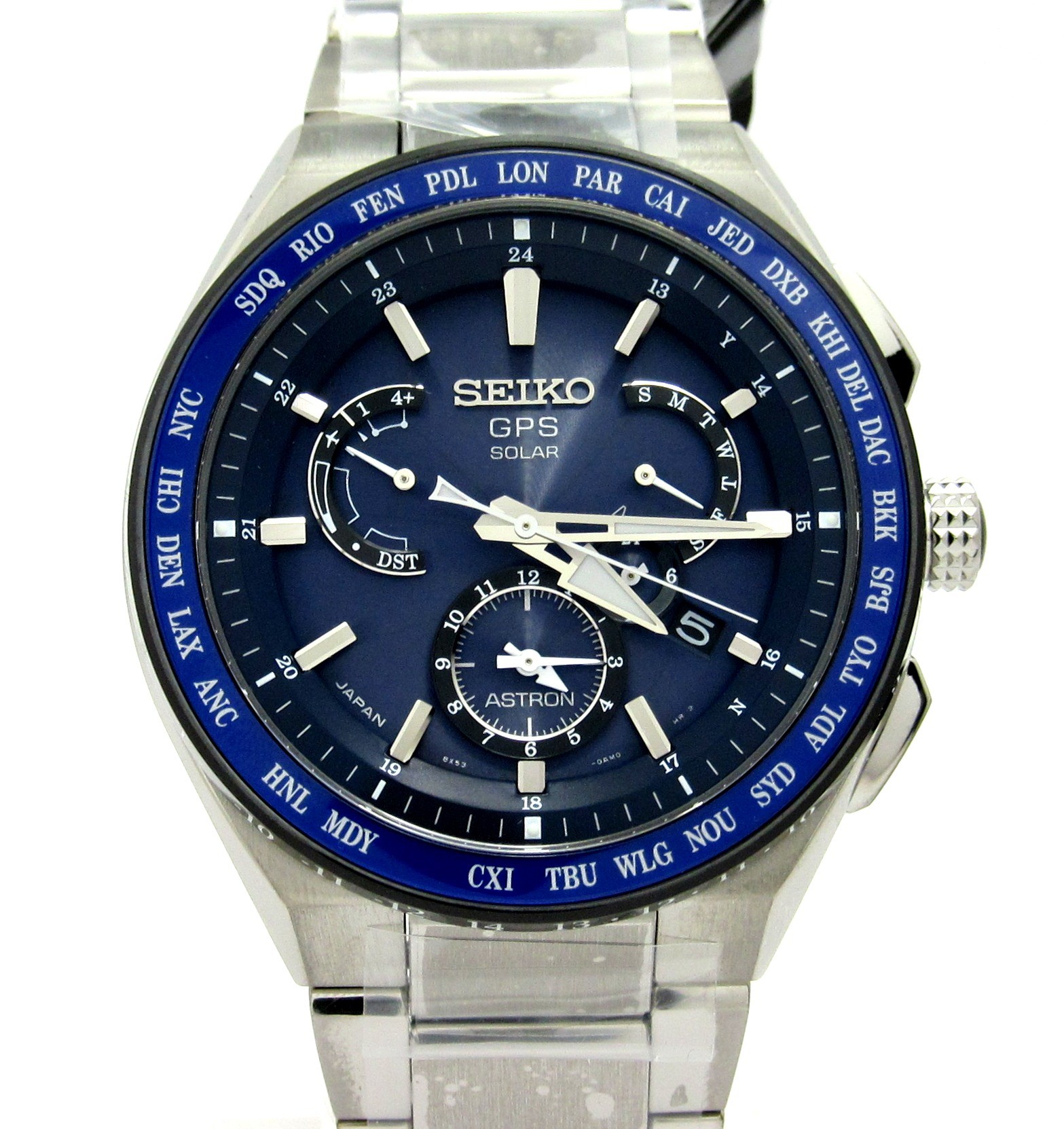 ☆美品★箱・保証書付き【SEIKO】セイコー アストロン エグゼクティブライン SBXB129/8X82-0AR0-1 ソーラー電波 メンズ_709413【ev20】