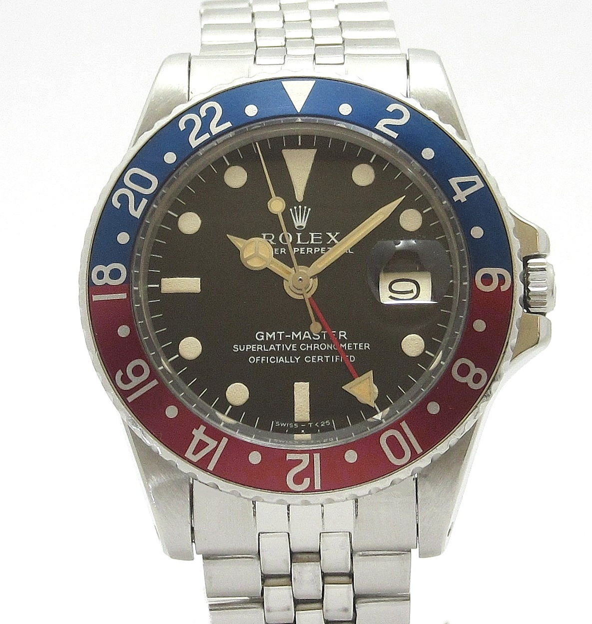 ＲＯＬＥＸ　ＲＥＦ１６７５　ＧＭＴ　文字盤　純正品