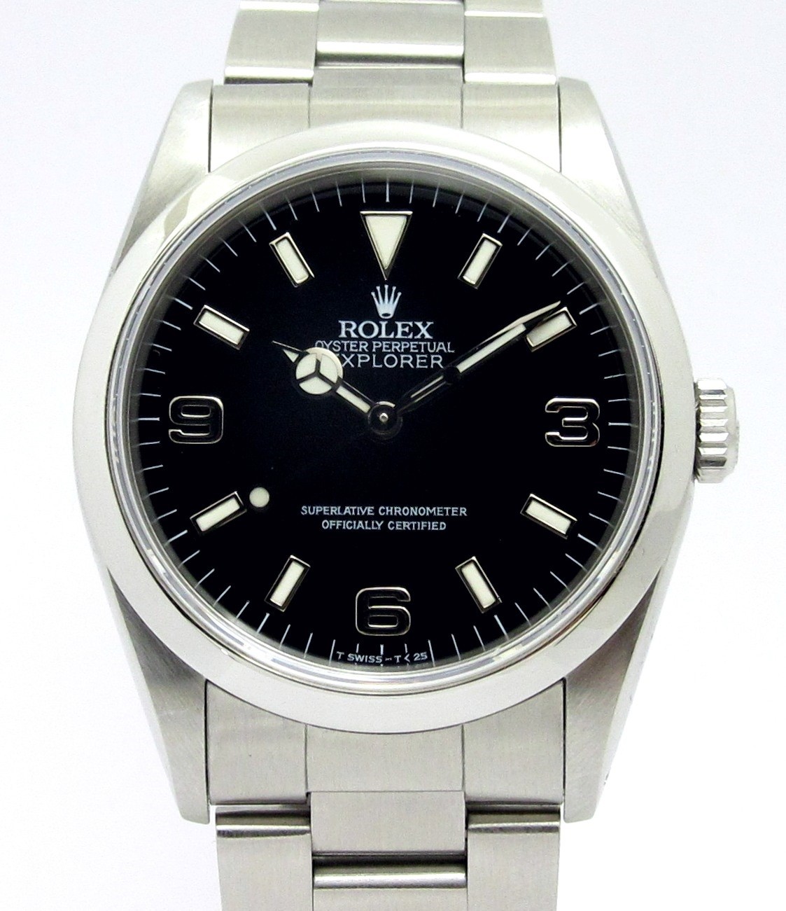 ROLEX ロレックス 14270 Explorer I エクスプローラー ブラック A番 自動巻き J52553