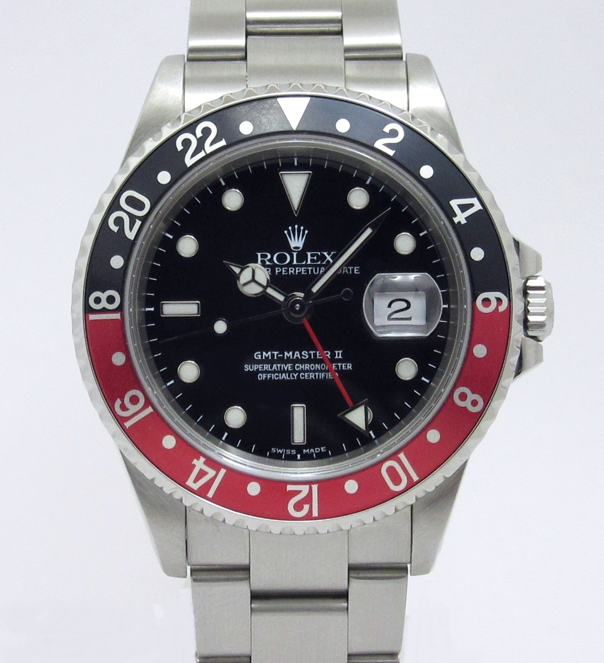 ロレックス ROLEX ”退色ベゼル GMTマスター2 赤黒ベゼル(コーク)” Ref