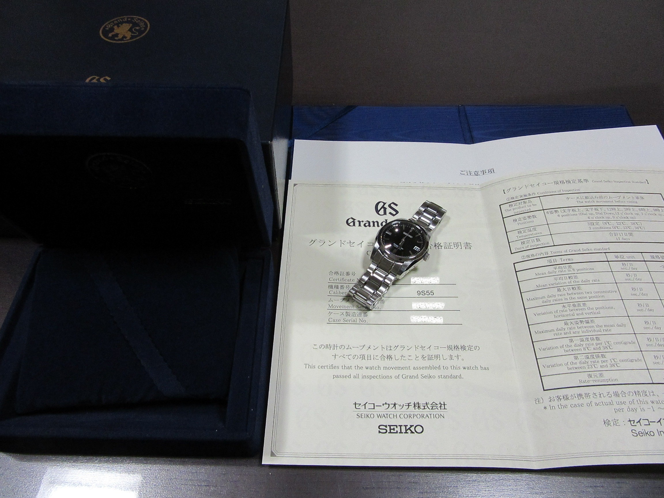 セイコー SEIKO グランドセイコー ”メカニカル 9S” SBGR023 9S55