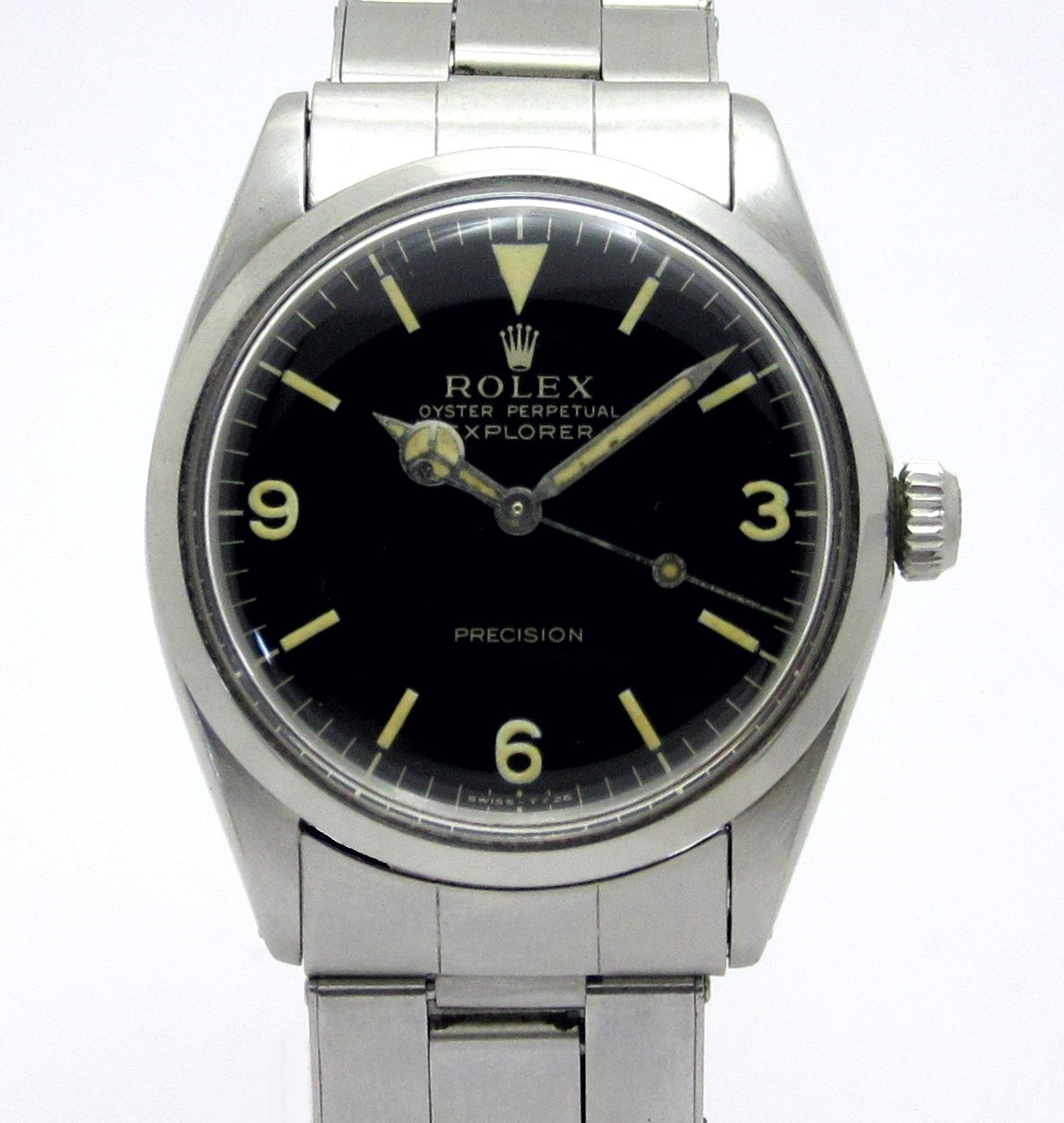 ロレックス ROLEX ”ミラーダイヤル” エクスプローラー Ref-5500 Sir ...