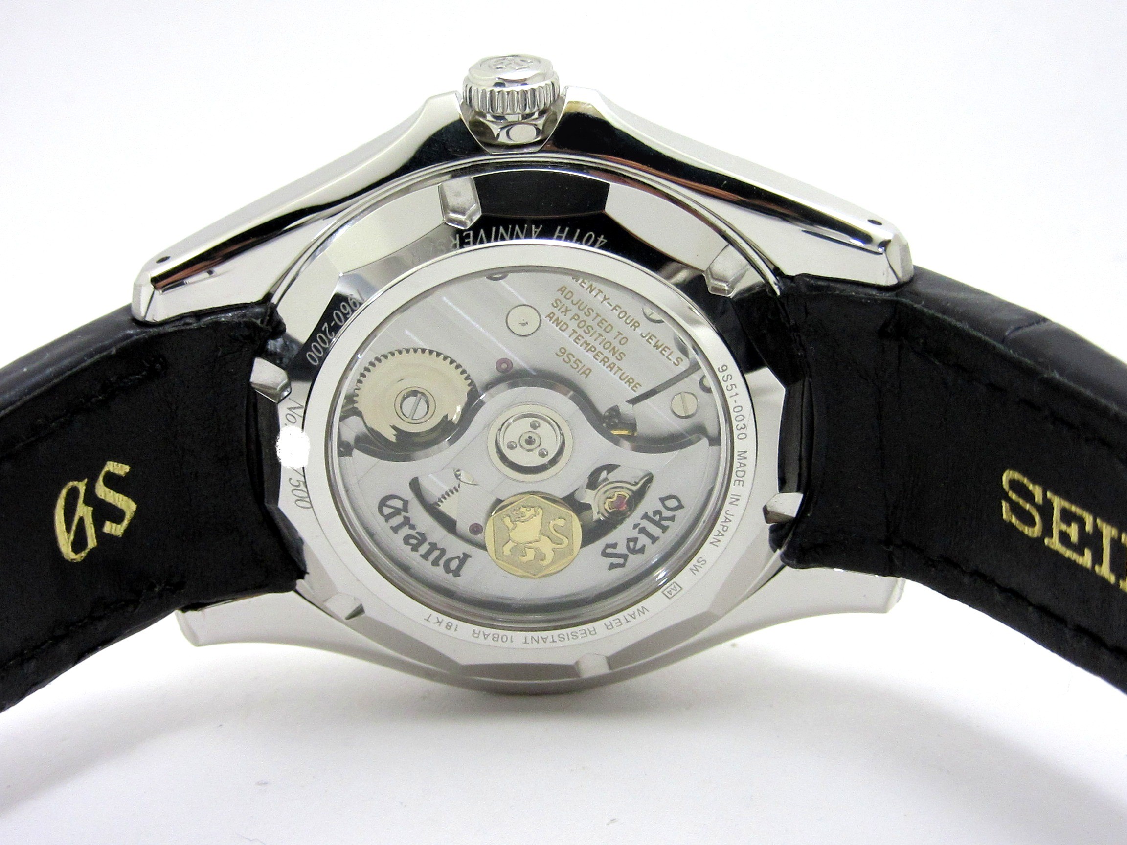 セイコー SEIKO ”グランドセイコー K18WG無垢 40周年記念
