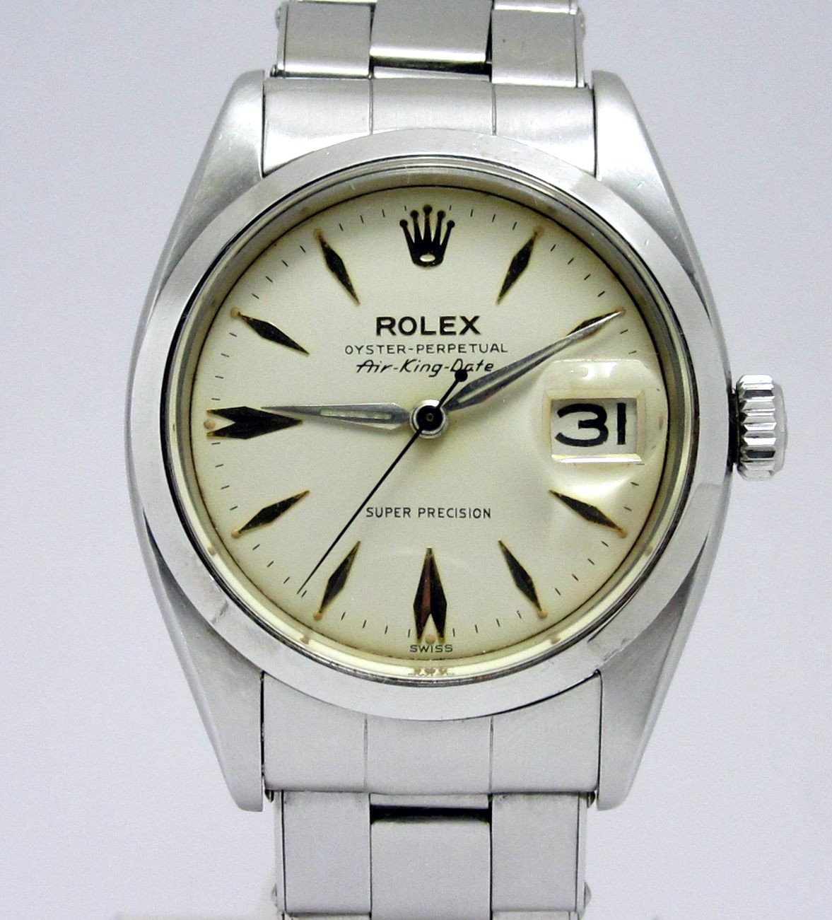 ROLEX エアキング デイト Ref.5700 アンティーク品 メンズ 腕時計