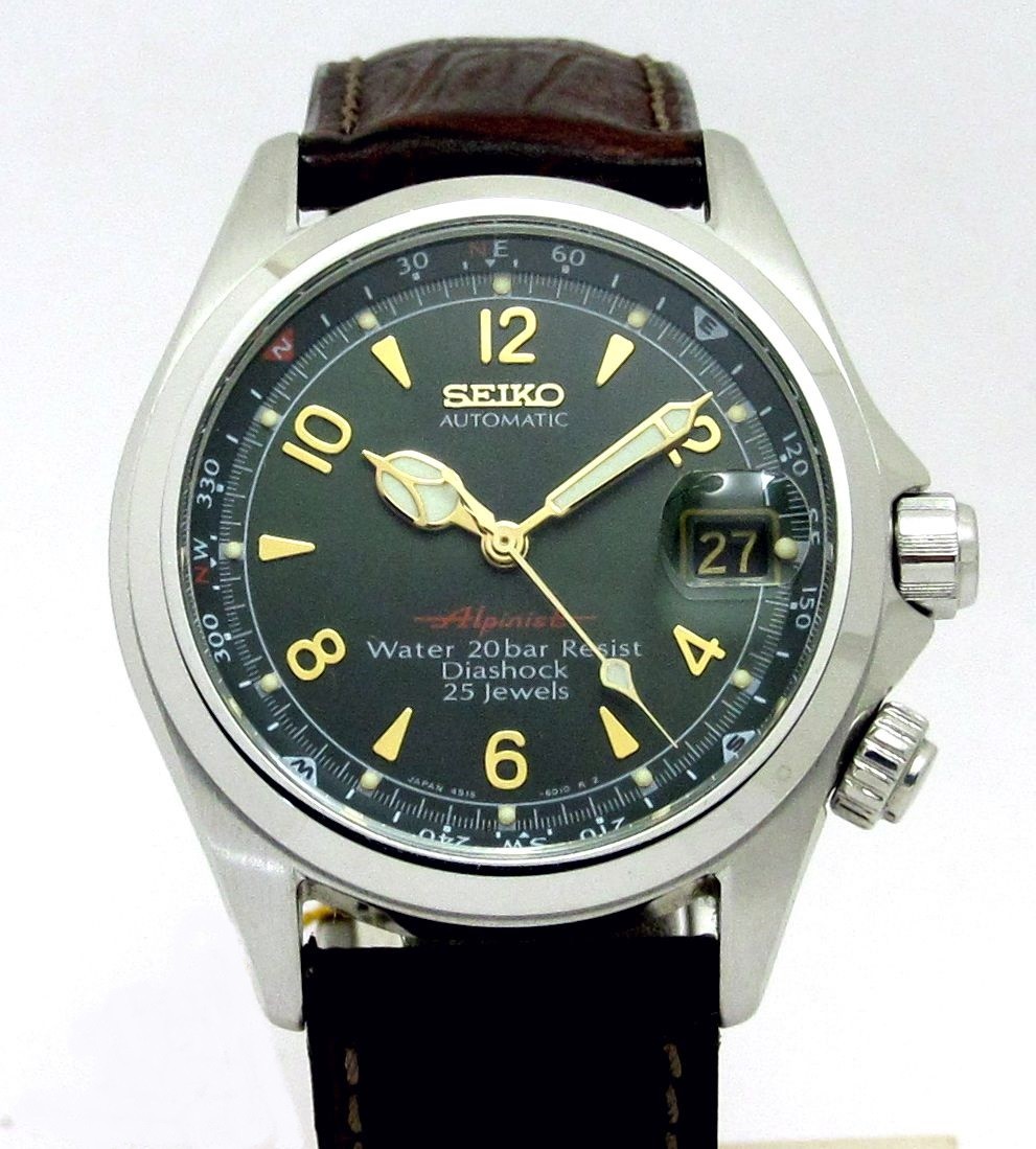 SEIKO アルピニスト　4S15-6000 自動巻き腕時計