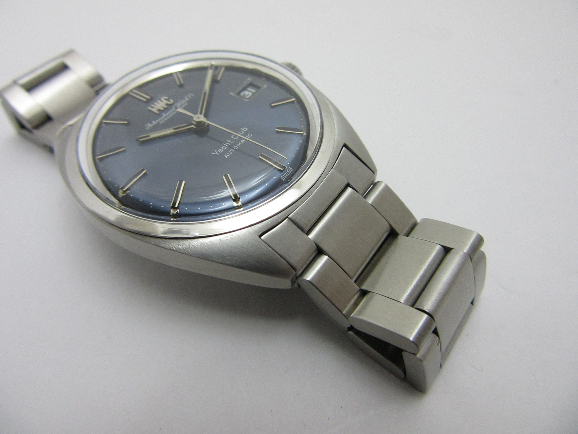 IWC (INTERNATIONAL WATCHCOMPANY) ”ヨットクラブ ブルー文字盤