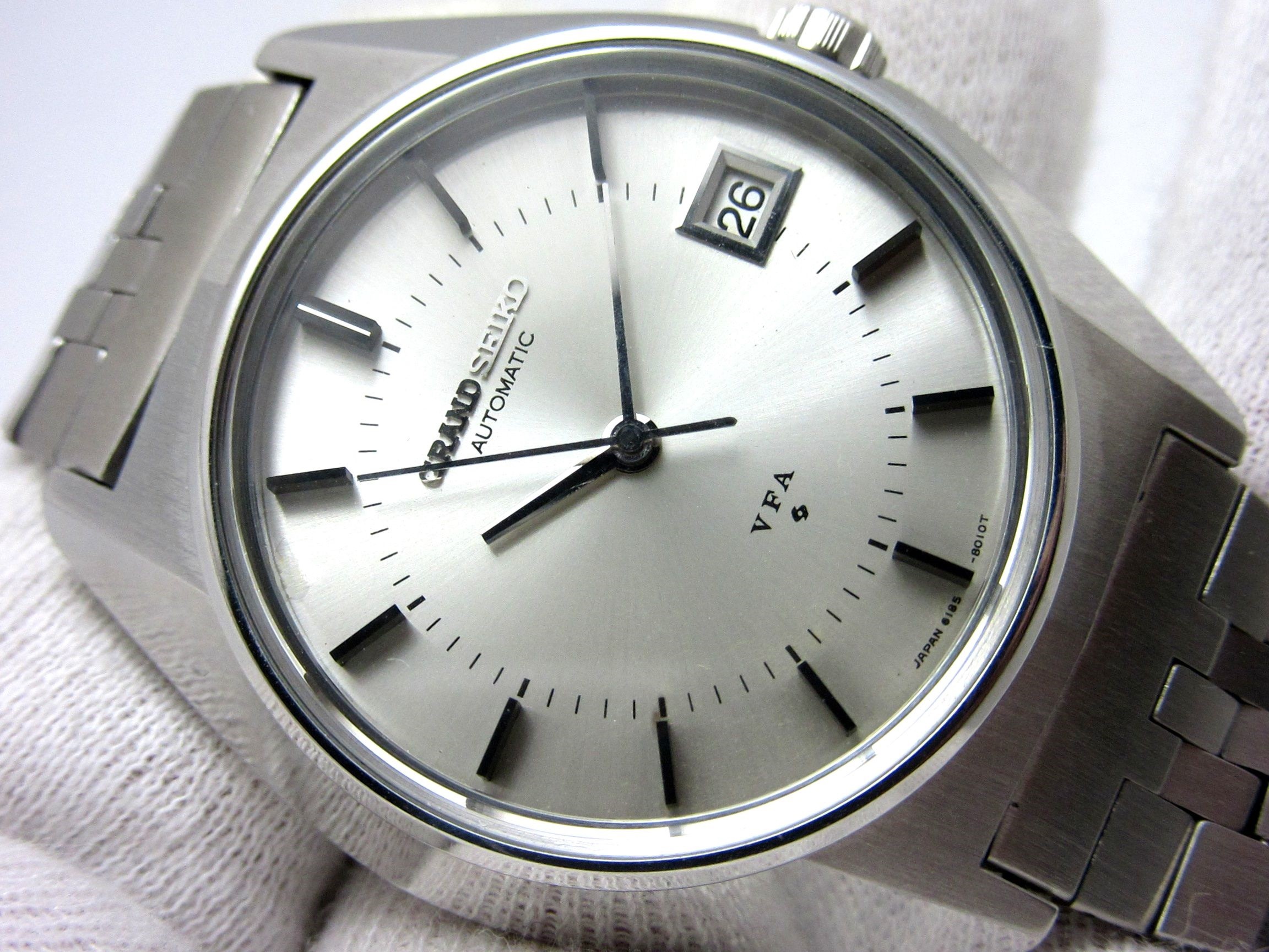 グランドセイコー GRAND SEIKO ”61GS VFA” Ref-6185-8021 特別調整品 自動巻機械式ムーブCal-6185B  GSブレスレット 弊社にてOH済|ロレックス・アンティーク腕時計 中古品販売買取なら大阪 米田屋