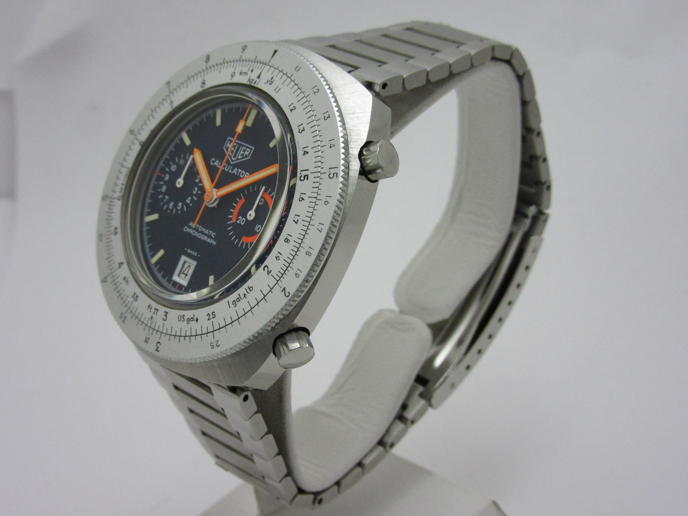 ホイヤー 70s ”CALICULATOR カリキュレーター ” Ref-110633 世界