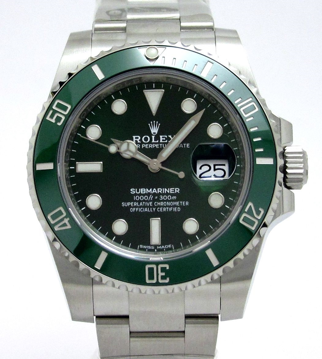 ロレックス ROLEX ”グリーン サブマリーナ Ref-116610LV” ランダム番