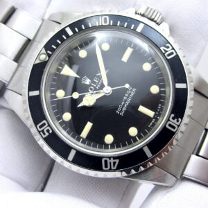 ロレックス ROLEX 　”メーターファースト　Ref-5513　サブマリーナ”　　 オールトリチウム　　Sir-1660※※※(1967年製) 　USリベットブレスレット