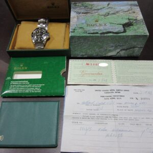 ロレックス ROLEX 　”メーターファースト　Ref-5513　サブマリーナ”　　 オールトリチウム　　Sir-1660※※※(1967年製) 　USリベットブレスレット