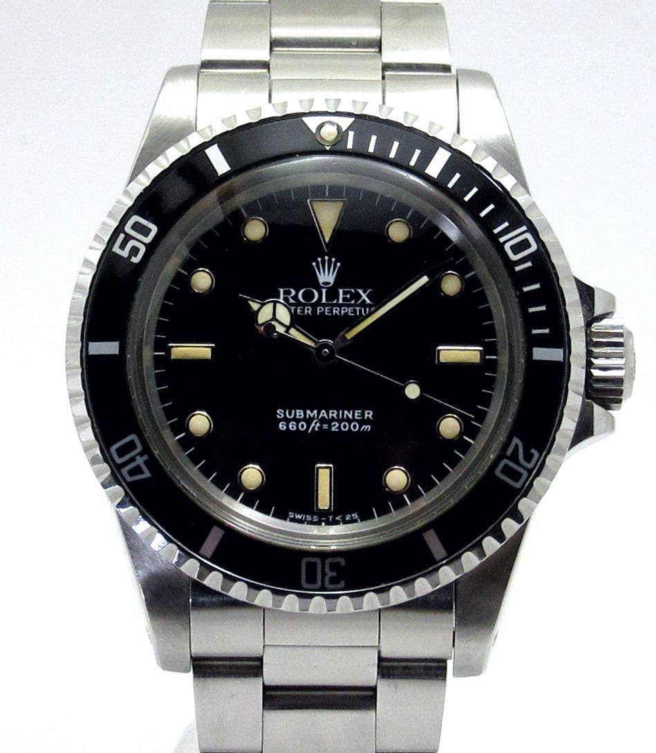 ROLEX ロレックス ”最終Ⅼ番 Ref-5513 サブマリーナ エイジング文字盤 