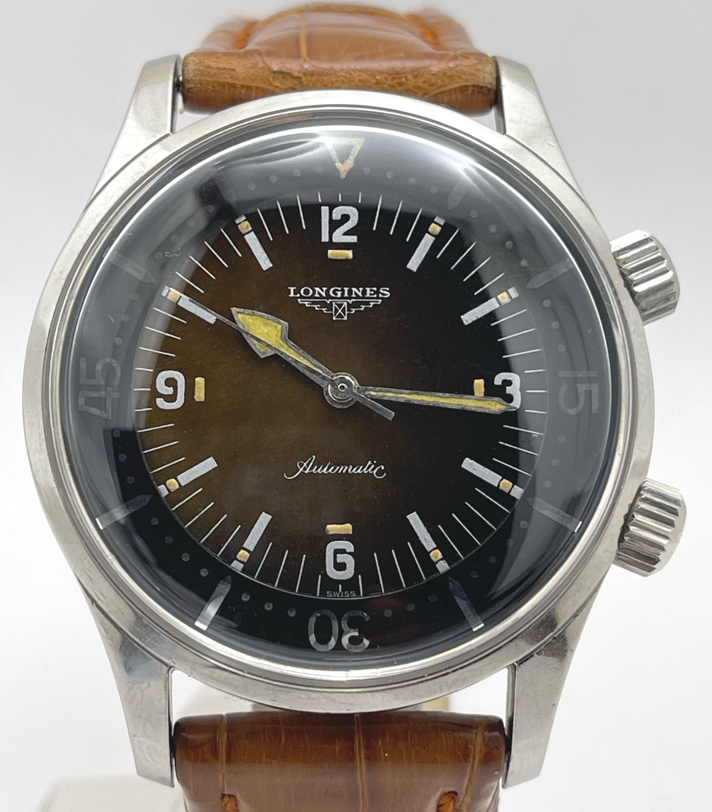 LONGINES ロンジン ”ミラー トロピカルダイヤル レジェンドダイバー Ref.7042 ” 1960s 自動巻機械式ムーブCal