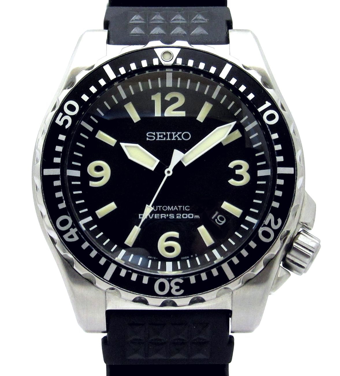 セイコー SEIKO ”SRP043K2 200mダイバー” 海外モデル Ref.4R15-00D0