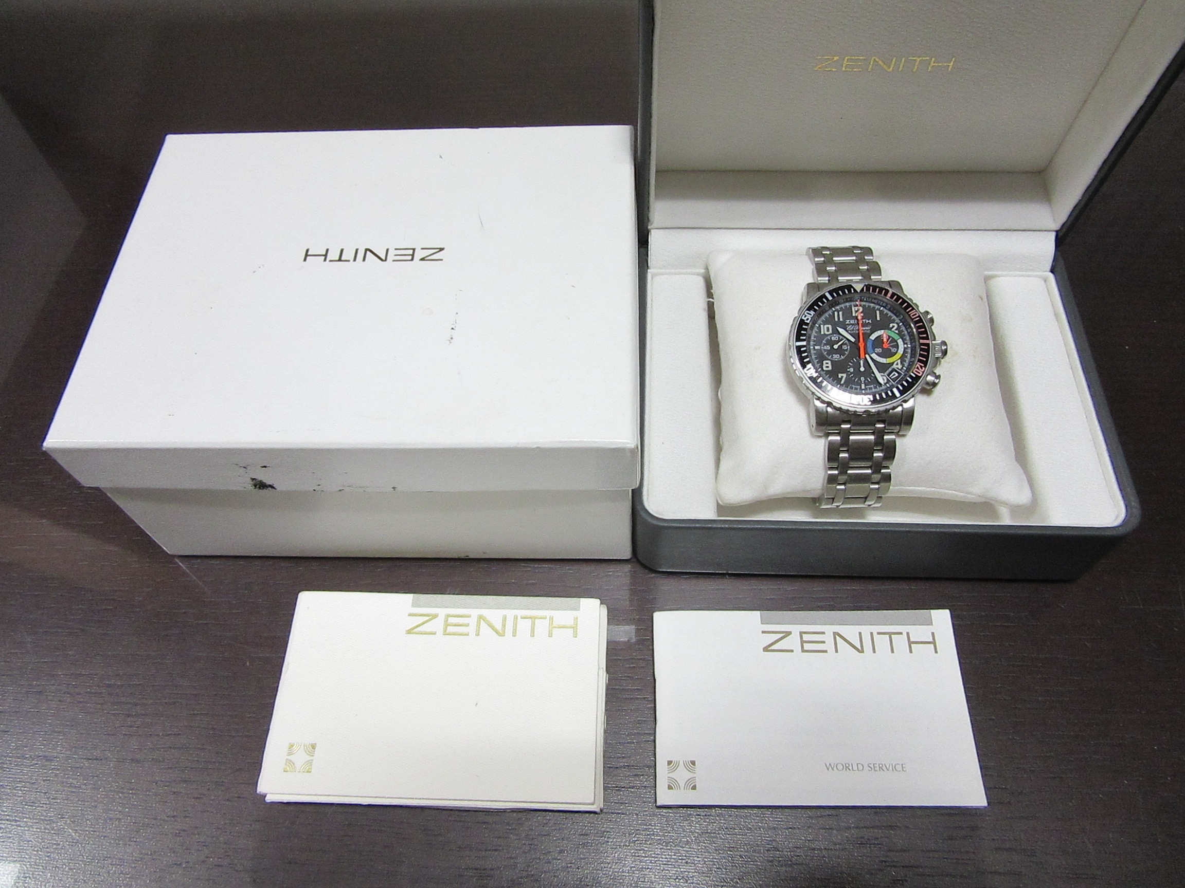 ゼニス ZENITH ”レインボーフライバック エルプリメロ” オール