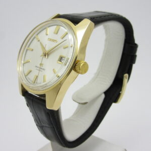 グランドセイコー GRAND SEIKO ”K18YG無垢 セカンドモデル 5722-9001” GSセルフデーター Cal-5722B 35石 手巻機械式ムーブ