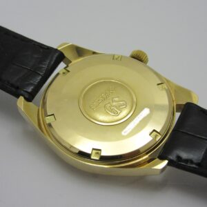 グランドセイコー　GRAND SEIKO　”K18YG無垢　セカンドモデル　5722-9001”　GSセルフデーター　　Cal-5722B 35石　手巻機械式ムーブ