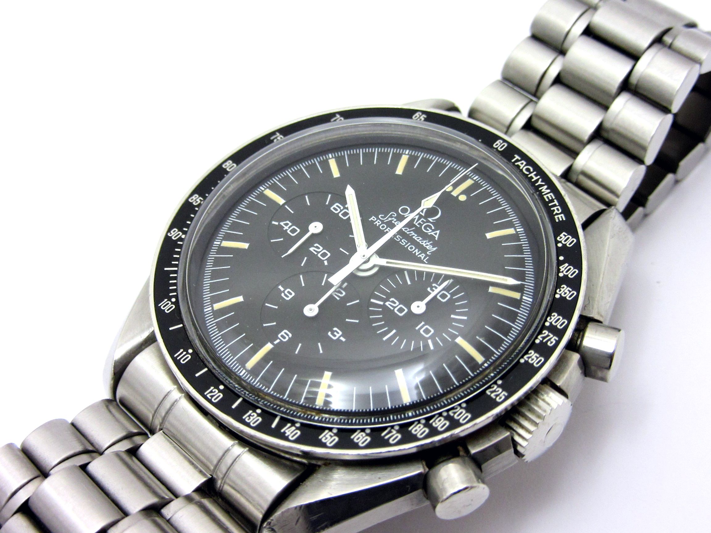 【OMEGA】オメガ スピードマスター プロフェッショナル クロノグラフ 下がりR 段付 cal.861 ST145.022 手巻き メンズ_712848