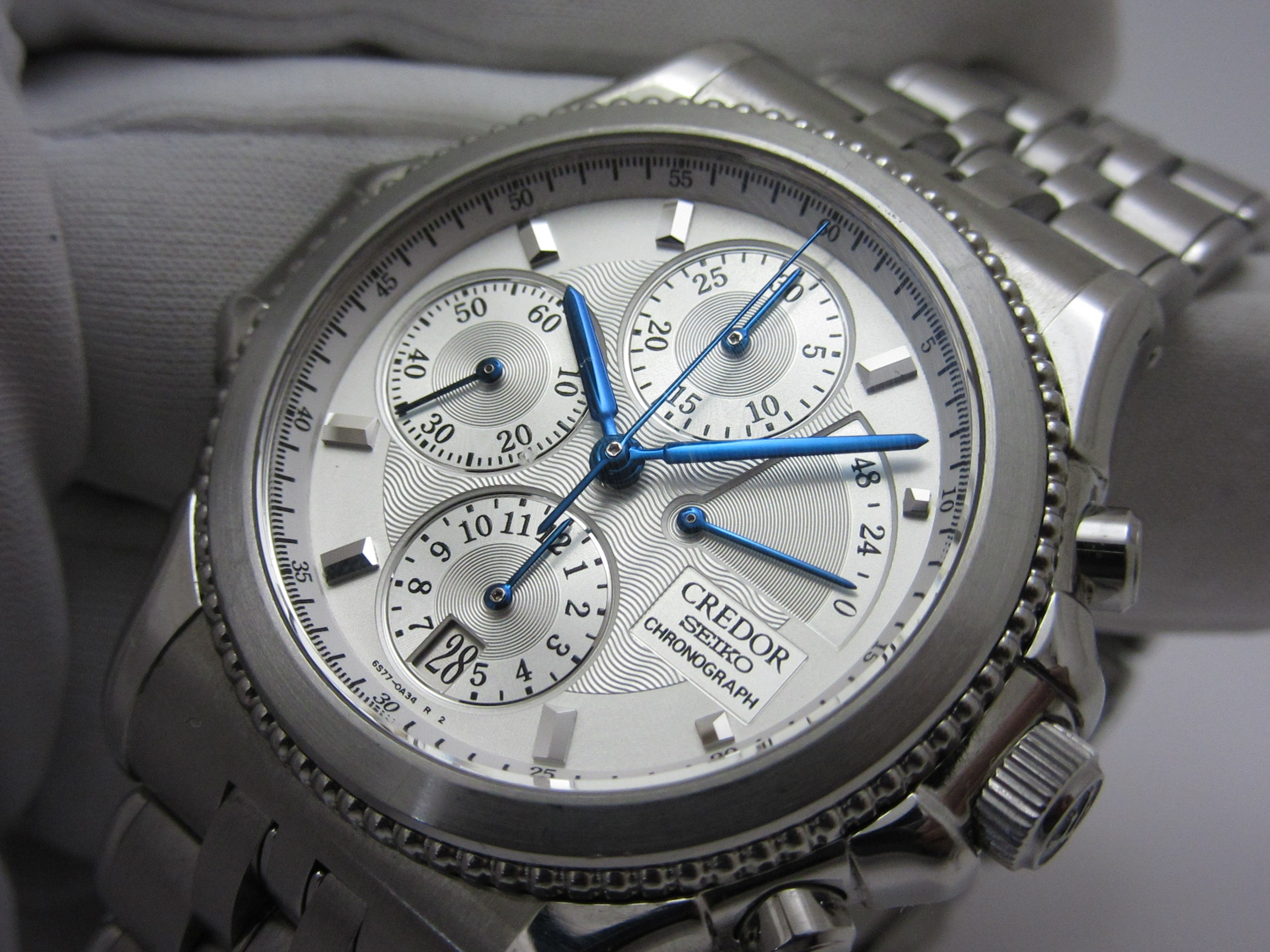 セイコー SEIKO ”クレドール・パシフィーク クロノグラフ