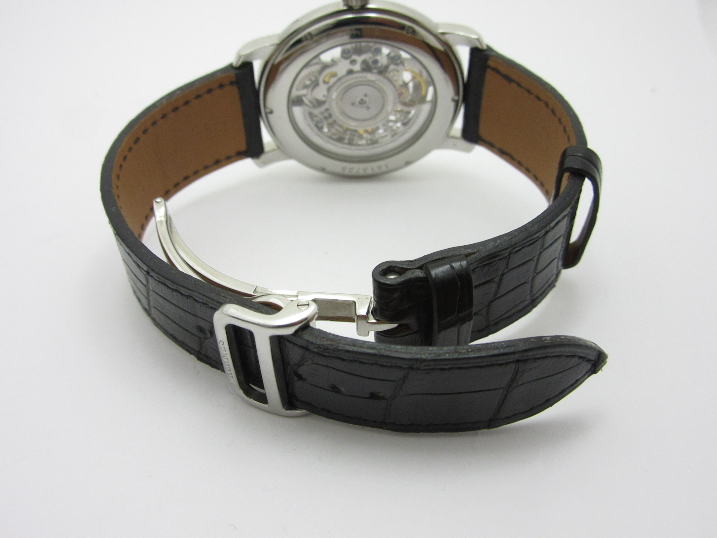 エルメス HERMES ”セザム スケルトン Ref-SM1.710” 自動巻機械式