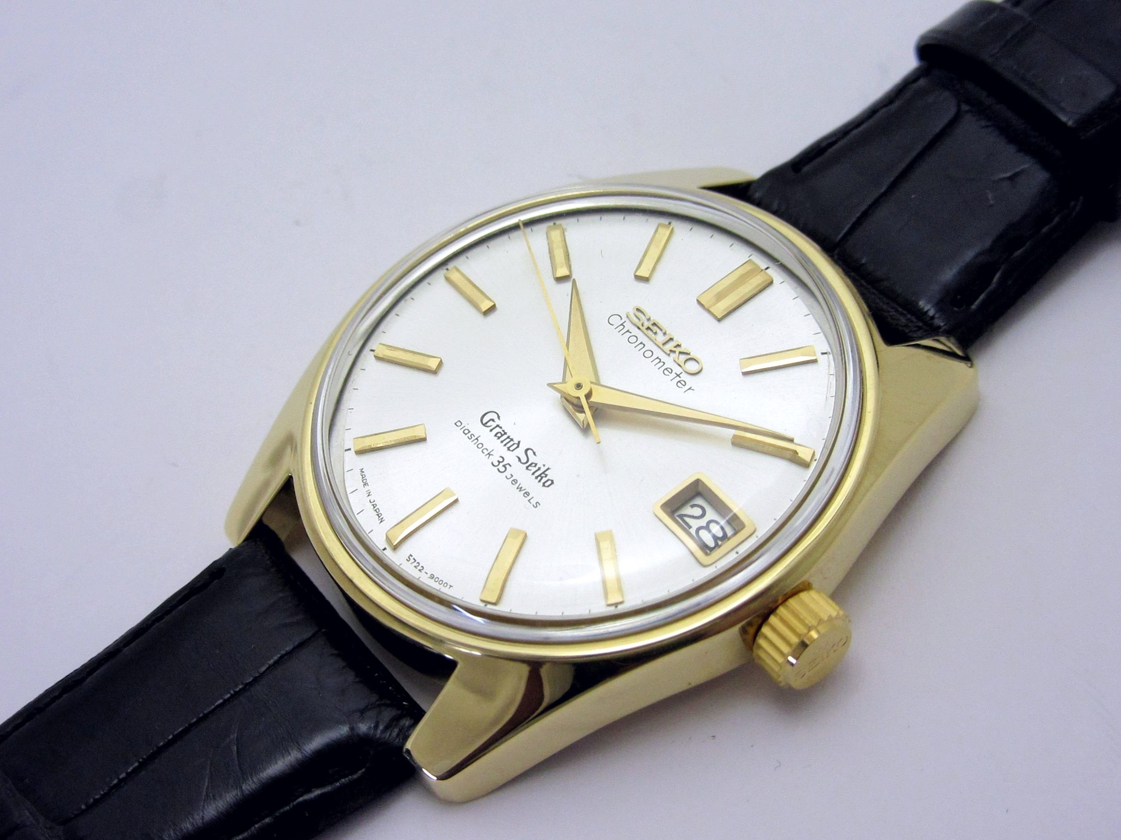 GRAND SEIKO グランドセイコー ”K18YG無垢 セカンド1stモデル