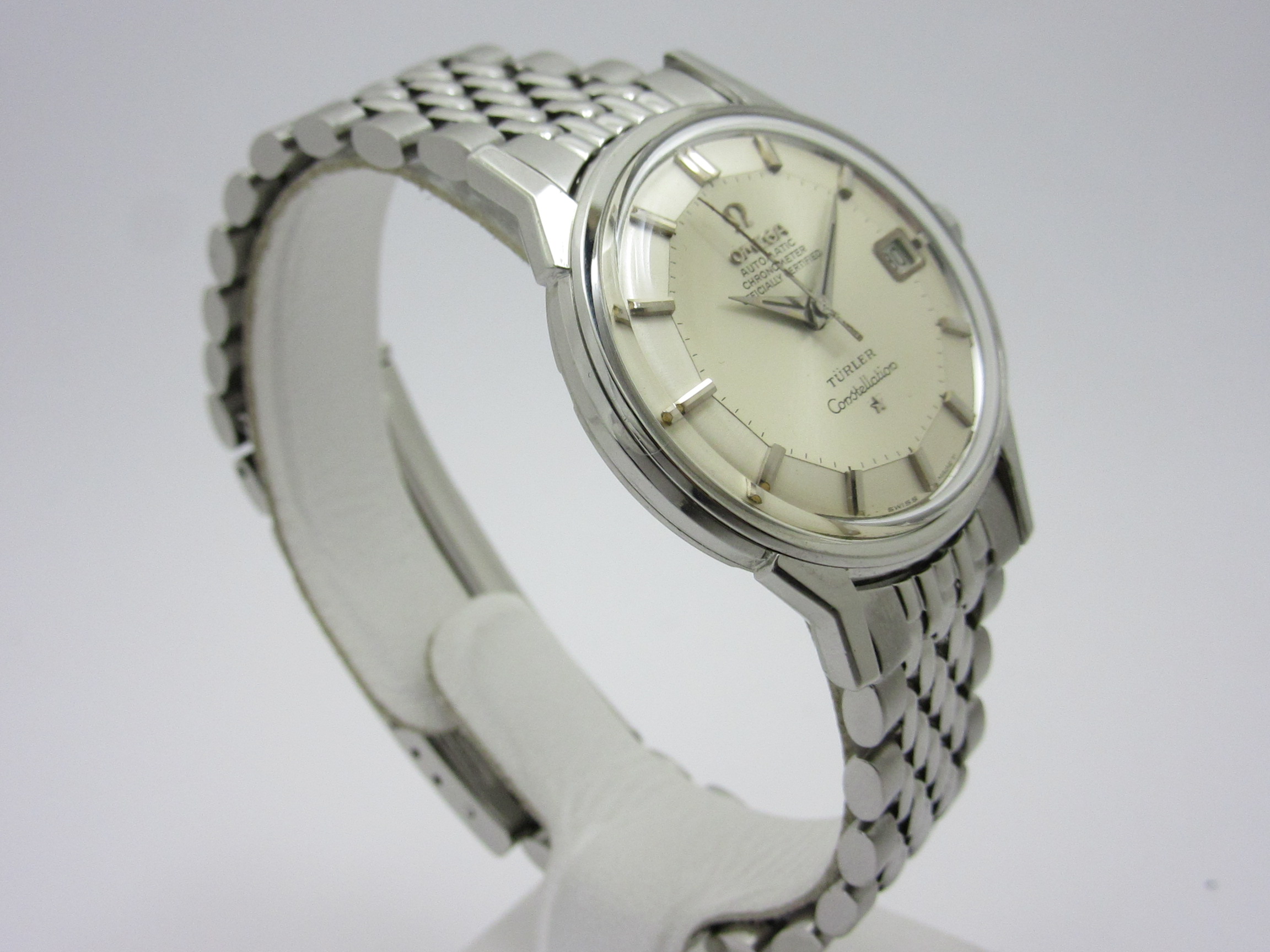 【OMEGA】オメガ コンステレーション TURLER Wネーム 12角 Cal.561 ST168.004 自動巻き メンズ_718863