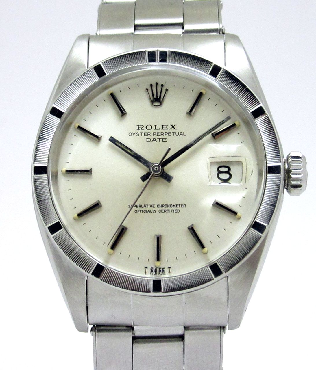 ROLEX オイスターパーペチュアル デイト Ref.1501 ホワイト アンティーク品 メンズ 腕時計