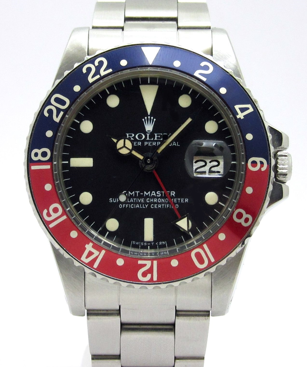 ROLEX Ref.1675 GMTMASTER 文字盤 Mark-5