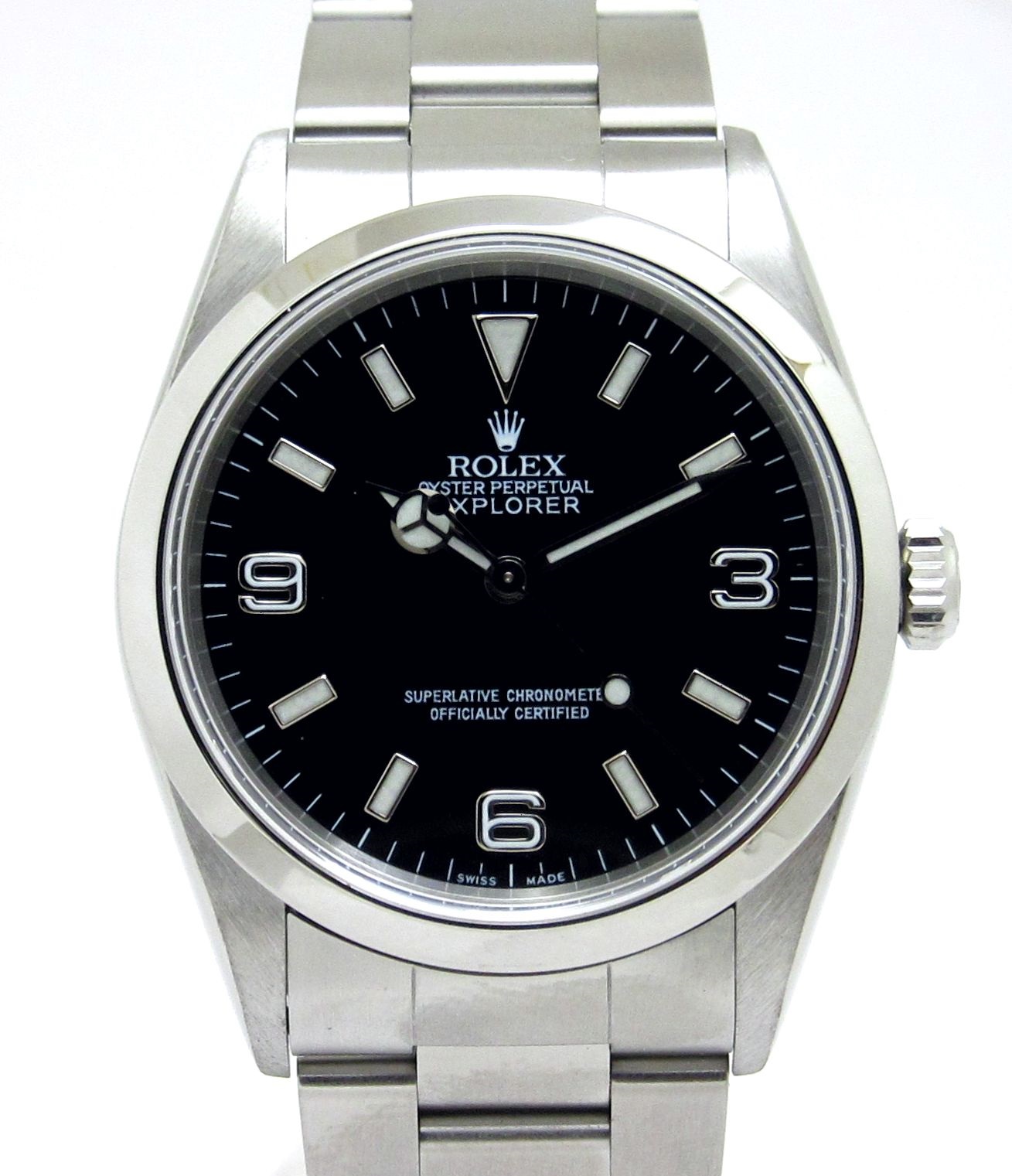 ☆ROLEX　ロレックス　14270　A番　エクスプローラーI　平行ギャランティあり　良品　K20117