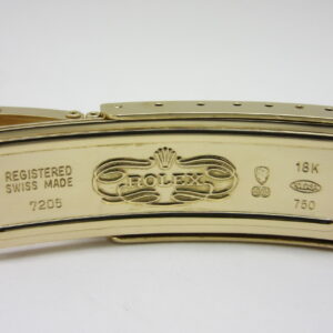 ロレックス ROLEX K18YG無垢 リベットオースターブレスレット