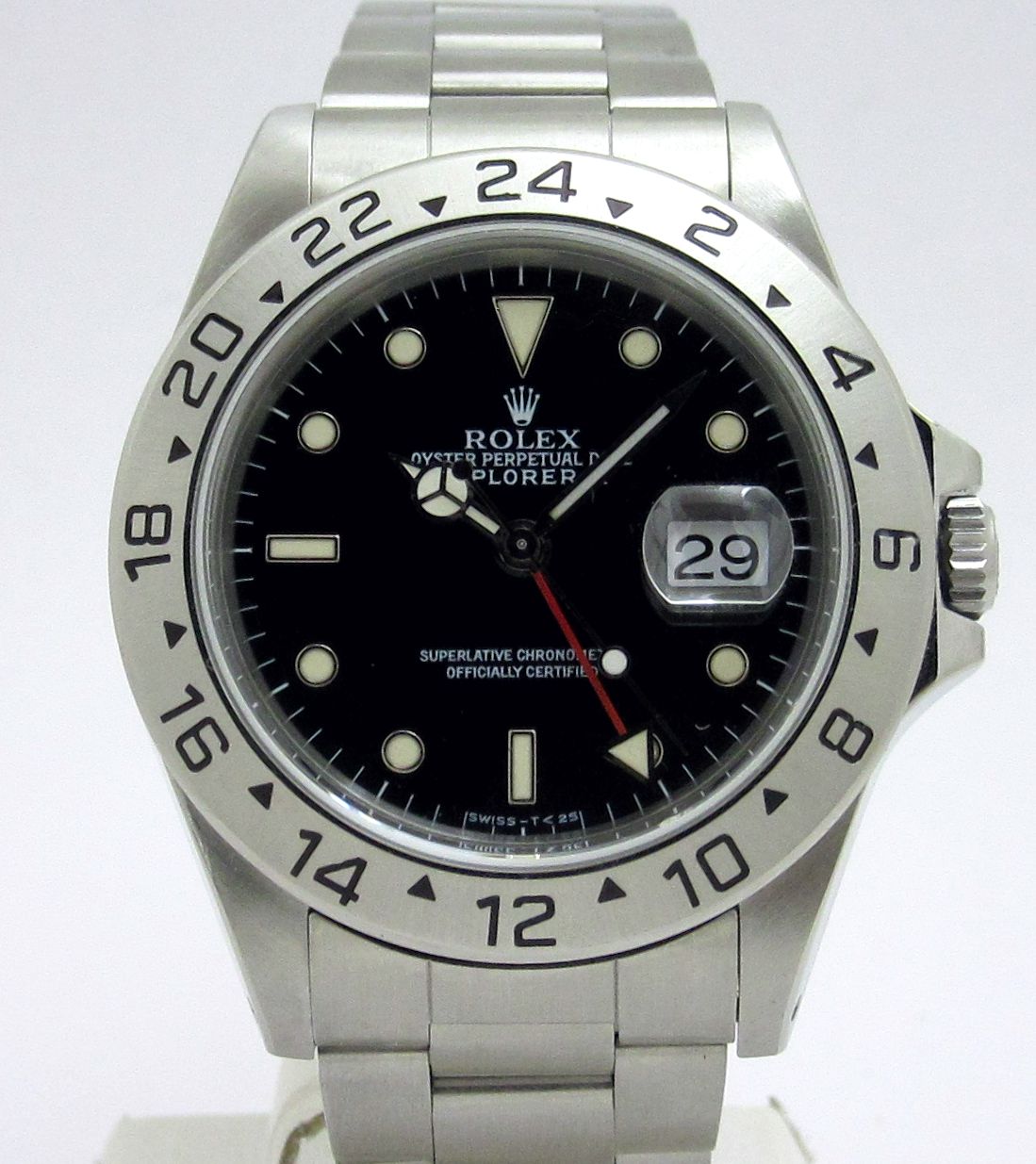 ロレックス ROLEX 16570 W番(1995年頃製造) ブラック メンズ 腕時計