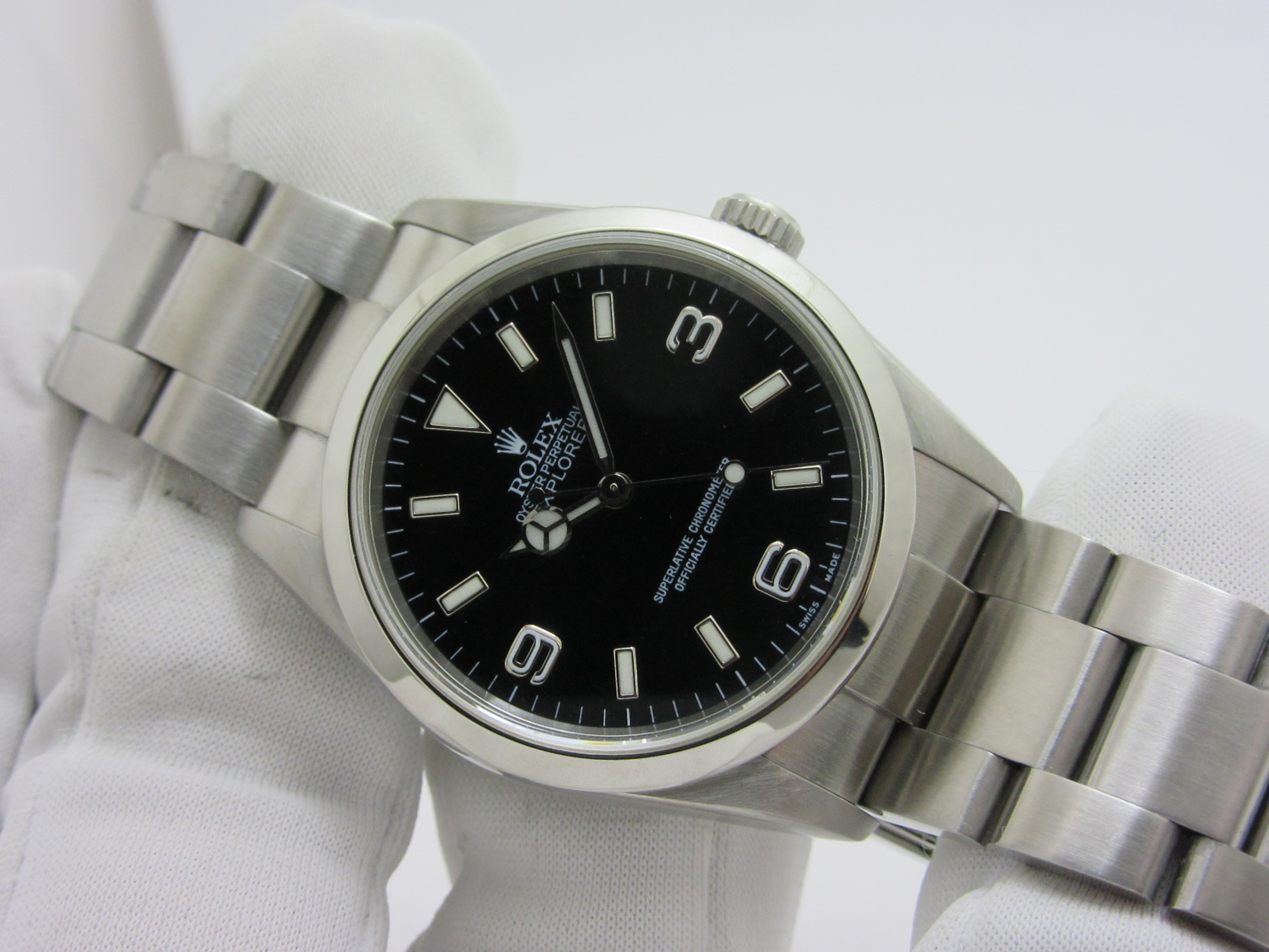 ロレックス ROLEX エクスプローラー1 Ref.114270 D番(2005年製) 機械式