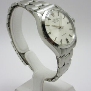 ロレックス　ROLEX　　　”エアキング Ref-5500”　　Sir-406＊＊＊＊（1975年製）　　自動巻機械式ムーブCal1520　　　　ロレックス オイスター巻込ブレスレットFF257/7835/」71-1