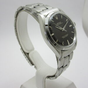 ROLEX　ロレックス　　　”ミラーダイヤル　トロピカル”　　エンジンターンドベゼル オイスターパーペチュアル Ref.1003　　Sir-141※※※※（1966年製）　　　自動巻機械式ムーブCal-1570 　　　　　オリジナルオイスターリベットブレスレット